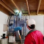 Modern Pest Professional working