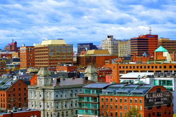 Maine Skyline